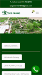 Mobile Screenshot of geefarms.com